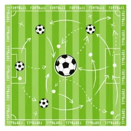 zielone-serwetki-pilka-nozna-33x33cm-10-sztuk-129968