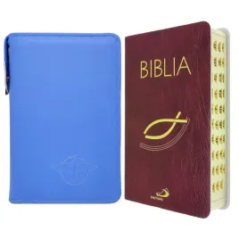 biblia-z-rybka-balacron-paginowana-w-niebieskim-etui