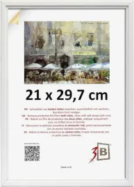 ramka-na-zdjecia-dyplom-foto-21x297-cm-biala-drewniana