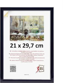 ramka-na-zdjecia-dyplom-foto-21x297-cm-czarna-drewniana