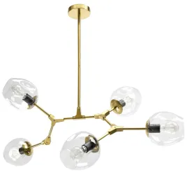 lampa-sufitowa-app506-zlota-zyrandol-szklane-klosze