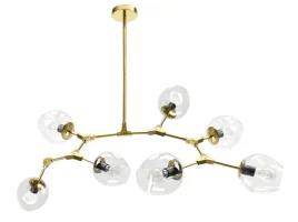 lampa-sufitowa-app507-zlota-zyrandol-szklane-klosze