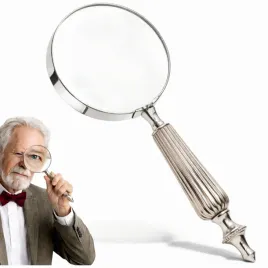 lupa-dekoracyjna-vintage-retro-srebrna-na-prezent-szklo-powiekszajace