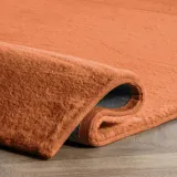 dywan-rabbit-ceglany-100x150-pluszowy-miekki-przeznaczenie-do-wnetrz