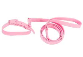 smycz-i-obroza-pj076-rozowy-wodoodporna-dla-psa-l