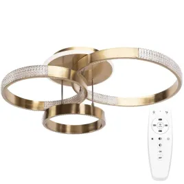 lampa-g004-zlota-sufitowa-led-plafon-krysztalowy-ring-pilot