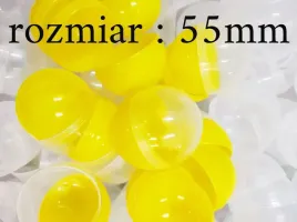kapsula-pusta-55-mm-zolta-pilka-kulka-100szt
