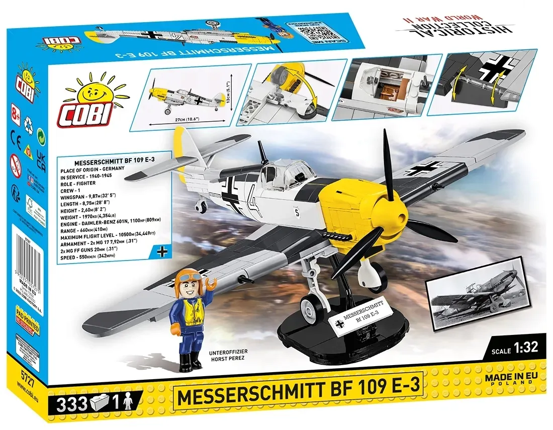 klocki-cobi-5727-samolot-messerschmitt-bf-109-e-3-stan-nowy