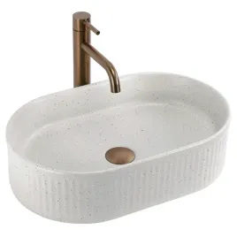 umywalka-vanda-sandy-bezowa-mat-ceramiczna-ryflowana-rea