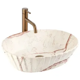 umywalka-samanta-zen-bezowa-mat-ceramiczna-ryflowana-rea