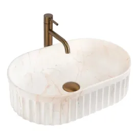 umywalka-georgia-bezowa-mat-ceramiczna-ryflowana-rea