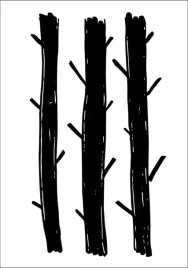 drzewa-plakat-61x915-cm