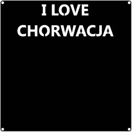 tablica-metalowa-kwadratowa-na-magnesy-turystyczne-napis-i-love-chorwacja