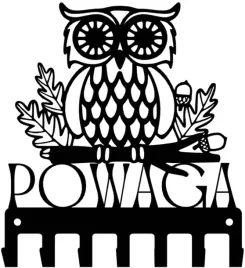 wieszak-scienny-na-ubrania-klucze-sowa-powaga