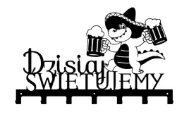 wieszak-scienny-na-ubrania-klucze-swietujemyy