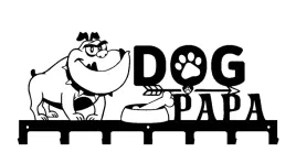 wieszak-scienny-na-ubrania-klucze-dog-papa