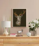 feathered-deer-plakat-40x60-cm-stan-nowy