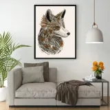 feathered-fox-2-plakat-42x594-cm-stan-nowy