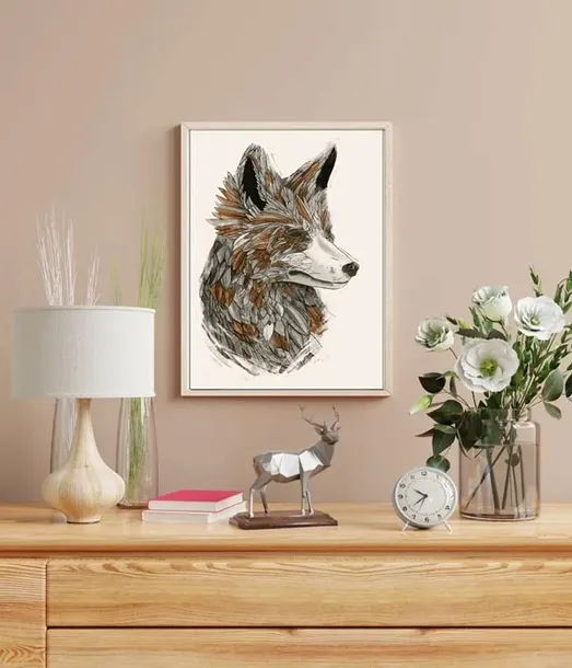 feathered-fox-2-plakat-42x594-cm-stan-nowy