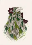 feathered-raven-plakat-60x80-cm