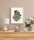 feathered-raven-plakat-60x80-cm-stan-nowy