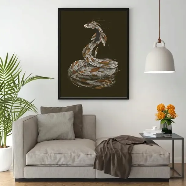 feathered-shake-plakat-40x60-cm-stan-nowy