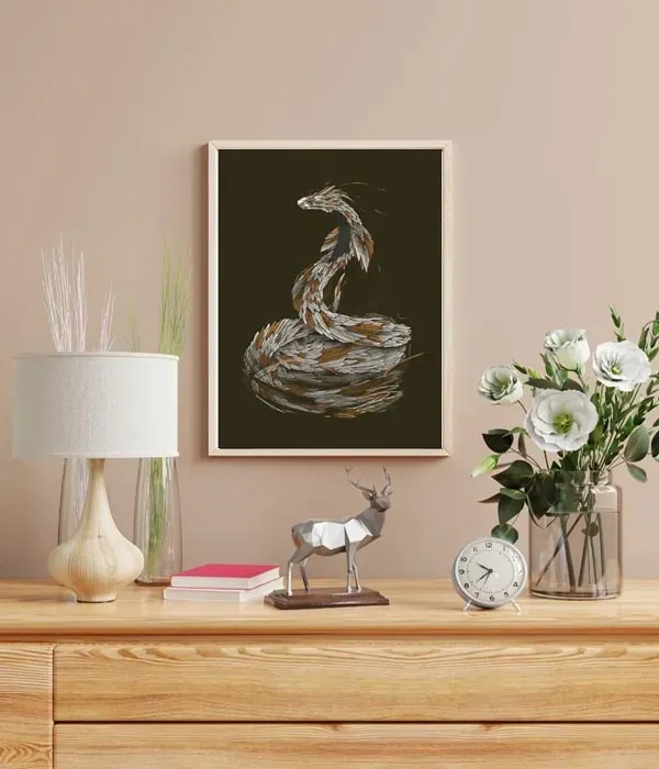 feathered-shake-plakat-40x60-cm-stan-nowy
