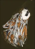 feathered-wolf-plakat-70x100-cm