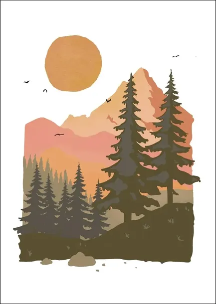 gory-plakat-40x60-cm