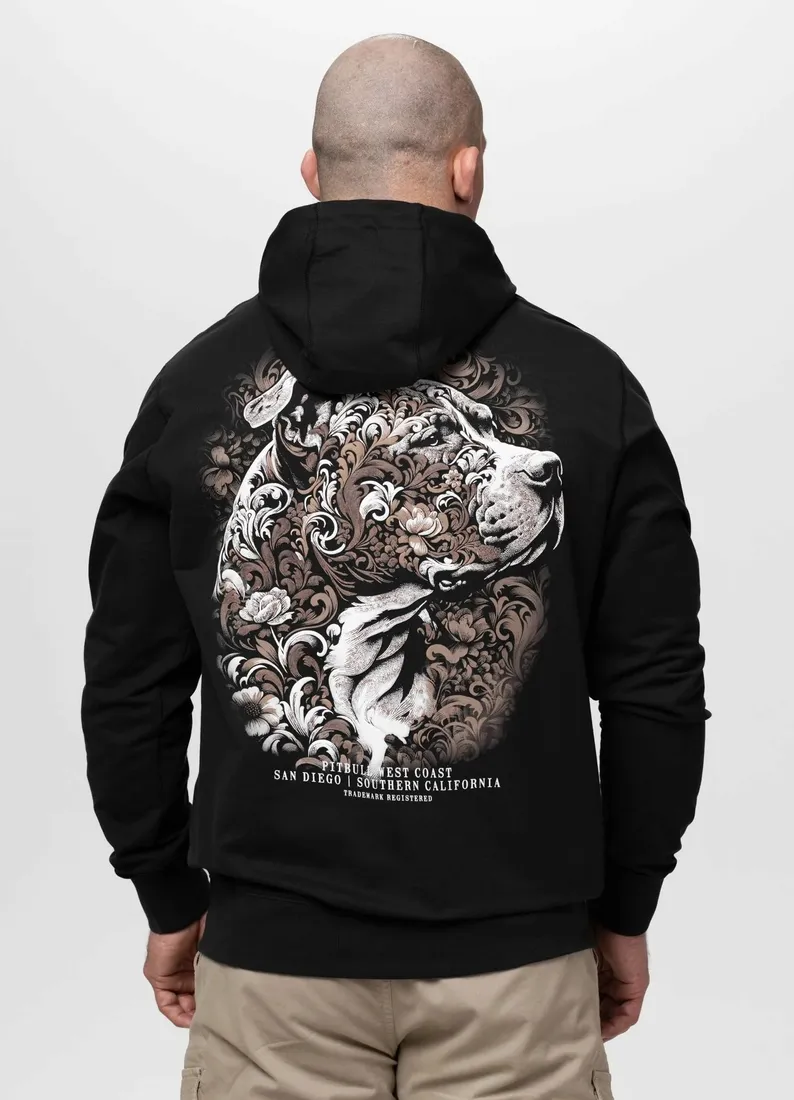 bluza-z-kapturem-pitbull-tattoo-black-m-stan-nowy