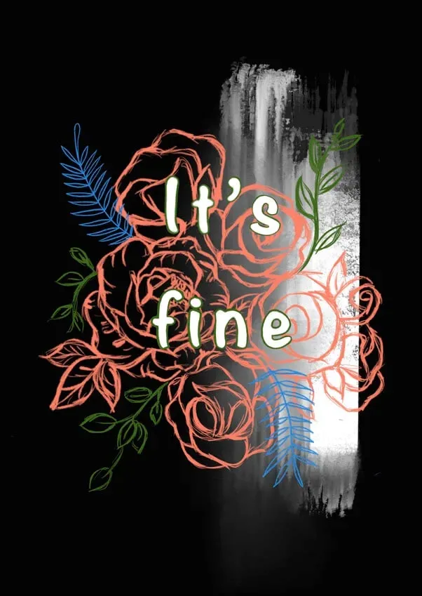 its-fine-plakat-40x50-cm