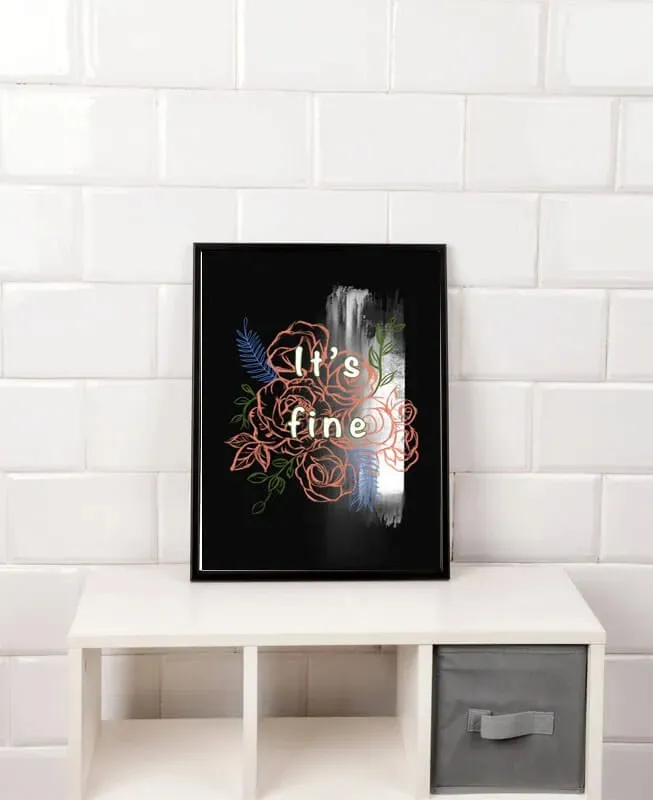 its-fine-plakat-40x50-cm