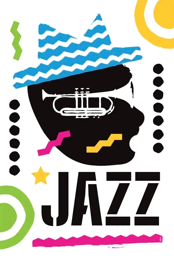 jazz-plakat-50x70-cm