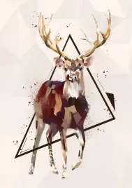 jelen-plakat-40x60-cm