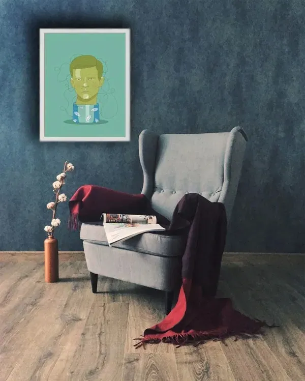 kaktus-plakat-60x80-cm