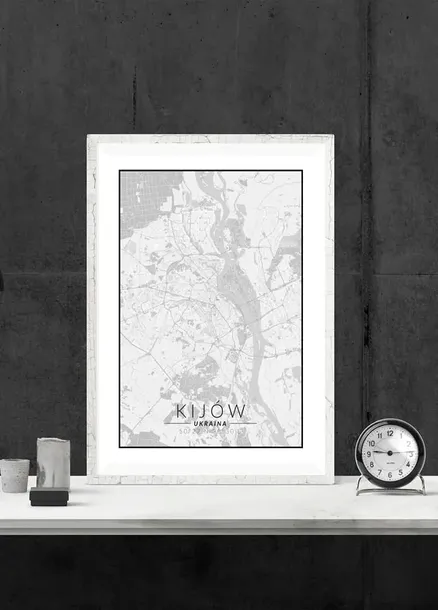 kijow-mapa-czarno-biala-plakat-60x80-cm-stan-nowy
