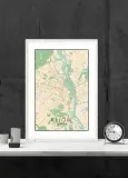 kijow-mapa-kolorowa-plakat-30x40-cm-stan-nowy