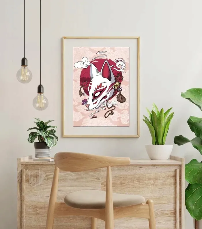 kitsune-plakat-70x100-cm