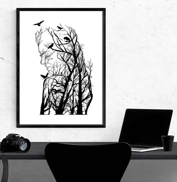 kobieta-plakat-40x60-cm-stan-nowy