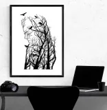 kobieta-plakat-30x40-cm-stan-nowy