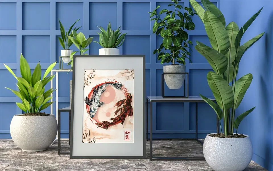 koi-fish-plakat-40x50-cm