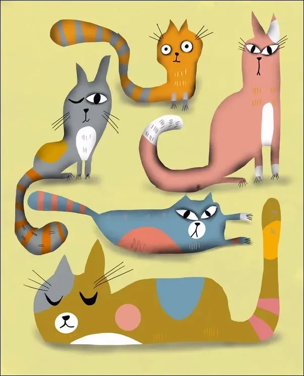 koty-plakat-70x100-cm