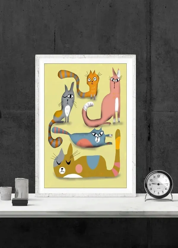 koty-plakat-70x100-cm