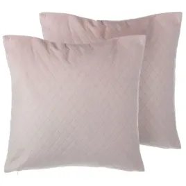 2-welurowe-poduszki-dekoracyjne-w-romby-45-x-45-cm-rozowy-pasque