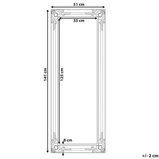 lustro-scienne-51-x-141-cm-biale-vars-stan-nowy-wykonanie-gotowe