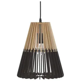 lampa-wiszaca-jasne-drewno-czarny-cavalla