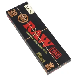 bibulki-raw-cone-black-king-size-20-szt