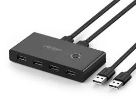 switch-przelacznik-box-ugreen-hub-kvm-usb-2x4-usb-3-0