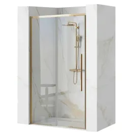 drzwi-prysznicowe-przesuwne-100-cm-zlote-do-wneki-rea-solar-gold-6-mm
