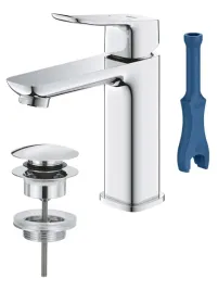 bateria-umywalkowa-stojaca-dice-grohe-chrom
